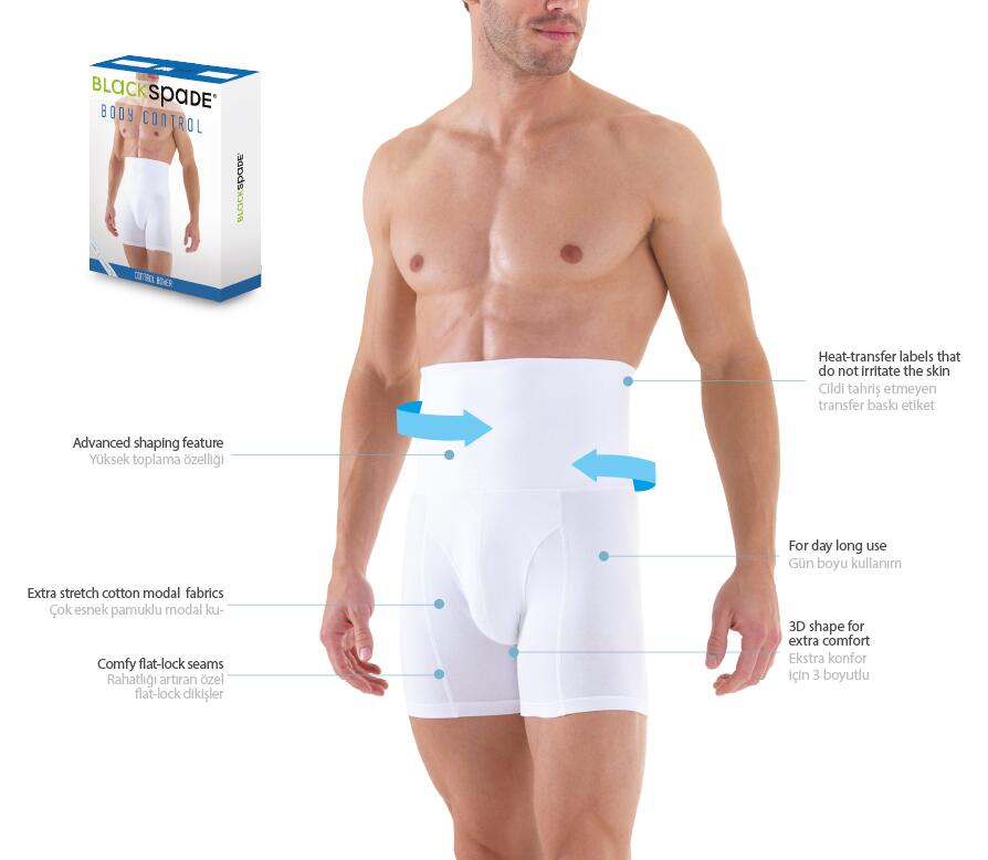blackspade body control erkek korse modelleri